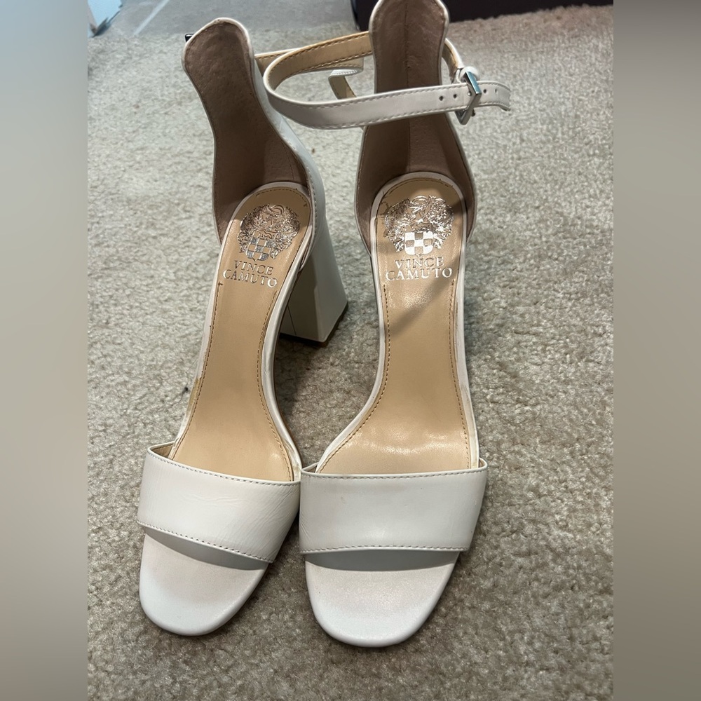 Vince Camuto Women's White Sandals